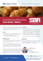 Small Business Restructure of a Bakery