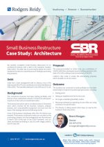 Case Study: Small Business Restructure Architecture Business