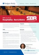 Small Business Restructure in Hospitality (Bar & Bistro) at 30c/$